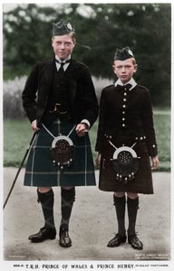 Prinsen av Wales og Prins Henry, c1910