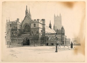 Eksteriør av Westminster Hall