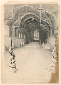 Interiøret i Westminster Hall