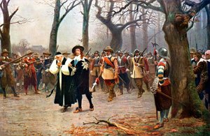 Henrettelse av Charles I, 1649 1909.
