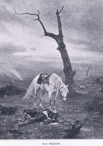 Gamle venner, fra The Magazine of Art 1893, Cassell and Company av Ernest Crofts