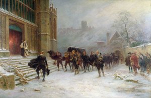 Begravelsen til kong Charles I - St. George