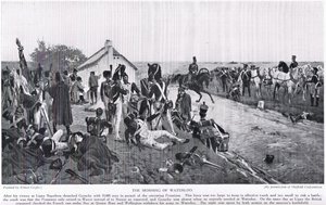 The Morning of Waterloo, illustrasjon fra 