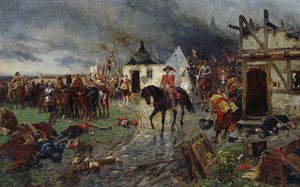 Wallenstein: A Scene of the Thirty Years War (olje på lerret)