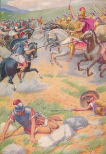Rustningen til Pyrrhus var rikere og vakrere enn soldatenes, c1912 1912