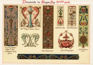 Designelementer fra 1500-tallet. av Ernest Guillot