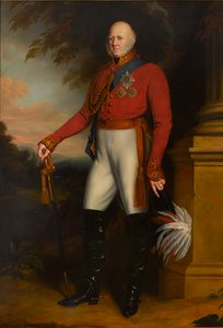 Portrett av H.R.H. Adolphus Frederick, hertug av Cambridge (1774–1850) av Ernest Gustave Girardot