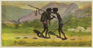 Ashanti hilsen av Ernest Henry Griset