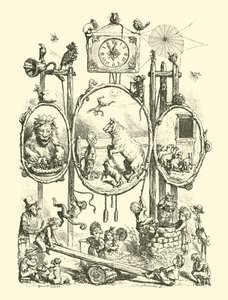 National Nursery Rhymes, Frontispice av Ernest Henry Griset