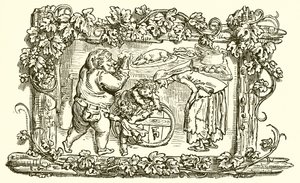 Den gamle kvinnen og det tomme fatet