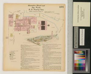 Manantico Bleach and Dye Works, Hexamer General Surveys, bind 12, plate 1101