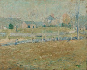 En forlatt gård, ca. 1908.