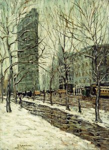 Flatiron-bygningen av Ernest Lawson