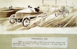 Paris-Madrid-løpet av Ernest Montaut