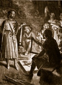 King Knud and the Poet, illustrasjon fra 