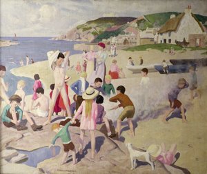 Strandscene, ca. 1925