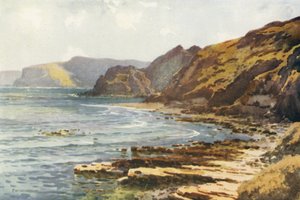 Carnelian Bay (farge litho)