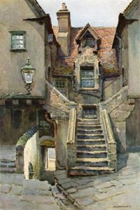 I White Horse Close (farge litho)