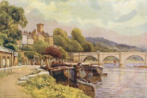 Richmond (farge litho) av Ernest William Haslehust