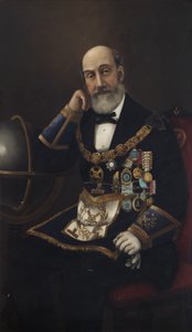 John Morant Hervey, storsekretær, 1875 av Ernest de Cleichen von Tettenborn