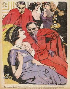 Elegant Roma (farge litho)