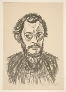 Selvportrett III (Selvportrett III) av Ernst Barlach
