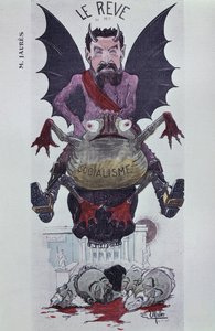 Drømmen om M. Jaures, 1906 av Ernst Emmanuel Muller