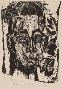 Leder for studenten Dr. Robert Binswanger, 1917-1918. av Ernst Ludwig Kirchner
