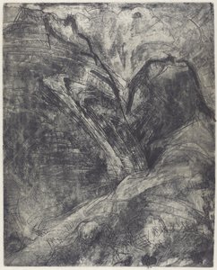 Fjell Berge, 1920. av Ernst Ludwig Kirchner