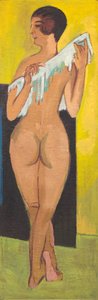 Nakenfigur [revers], 1907. av Ernst Ludwig Kirchner