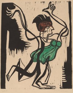 Palucca, 1930. av Ernst Ludwig Kirchner