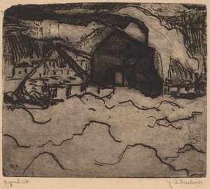 Sandsugere på Elben, 1906. av Ernst Ludwig Kirchner