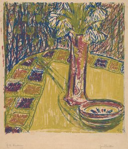 Stilleben, 1907. av Ernst Ludwig Kirchner