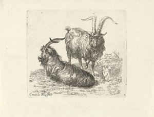 To værer på en eng av Ernst Ludwig Creite