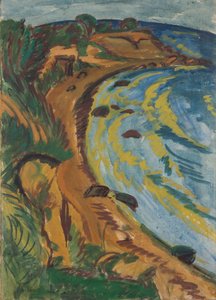 Bukten på Fehmarnkysten av Ernst Ludwig Kirchner
