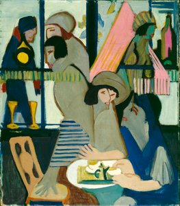 Kafe av Ernst Ludwig Kirchner