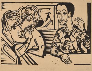 Samtale av Ernst Ludwig Kirchner