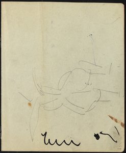 Dansere og utøvere (side fra en skissebok) av Ernst Ludwig Kirchner