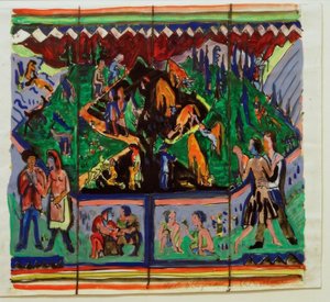 De levende av Ernst Ludwig Kirchner