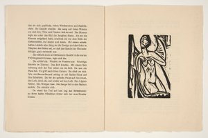 Kanoninnen og døden. Illustrasjoner til en roman av Alfred Doeblin av Ernst Ludwig Kirchner