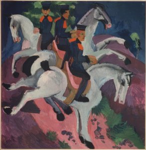 Rideskolen av Ernst Ludwig Kirchner