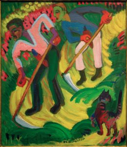 E.L. Kirchner, Mower, Müller-brødrene av Ernst Ludwig Kirchner