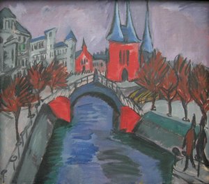 Elisabethufer av Ernst Ludwig Kirchner