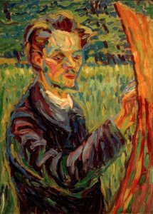 Erich Heckel av Ernst Ludwig Kirchner