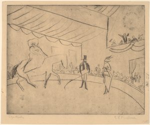Hippodromen av Ernst Ludwig Kirchner