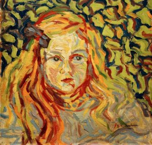 Barnets hode av Ernst Ludwig Kirchner