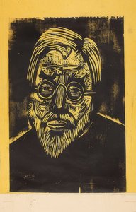 Leder for Jakob Bosshart. 1921 av Ernst Ludwig Kirchner