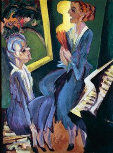 Musikkrom av Ernst Ludwig Kirchner