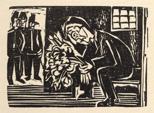 Ved hovedveien. Fortellinger av Jakob Bosshart. Fredens apostel - I cellen av Ernst Ludwig Kirchner