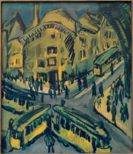 Nollendorfplatz av Ernst Ludwig Kirchner